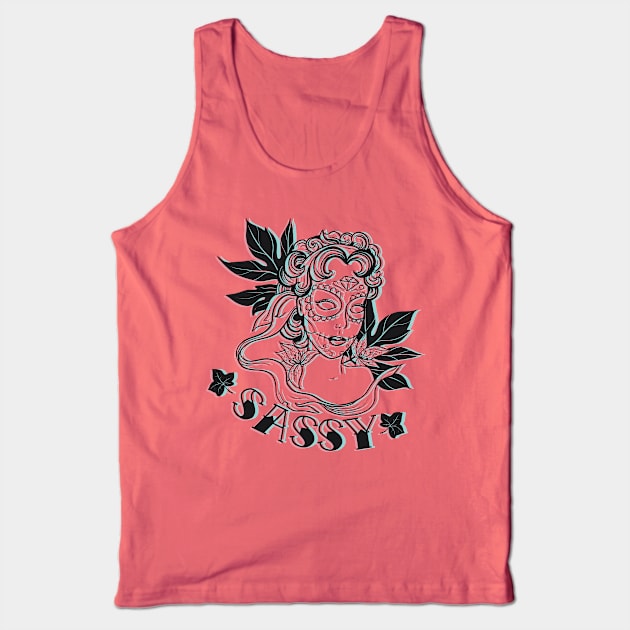 sassy Tank Top by Designsforall